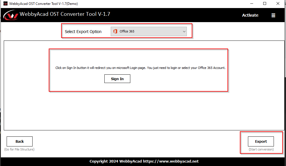 mbox file converted successfully