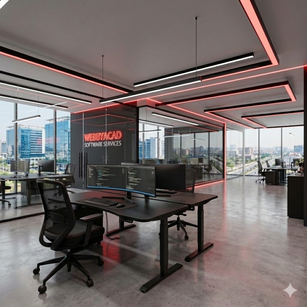 WebbyAcad Team at work