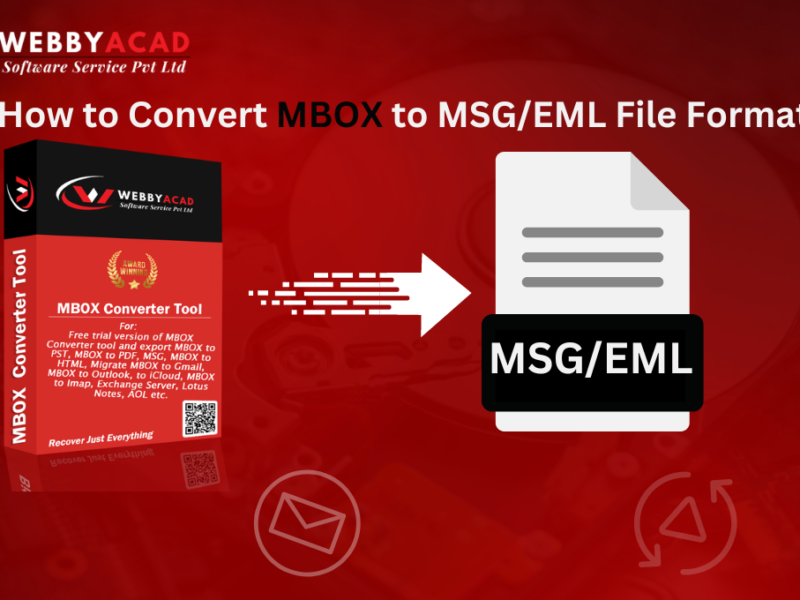 How to Convert MBOX to MSG/EML File Formats