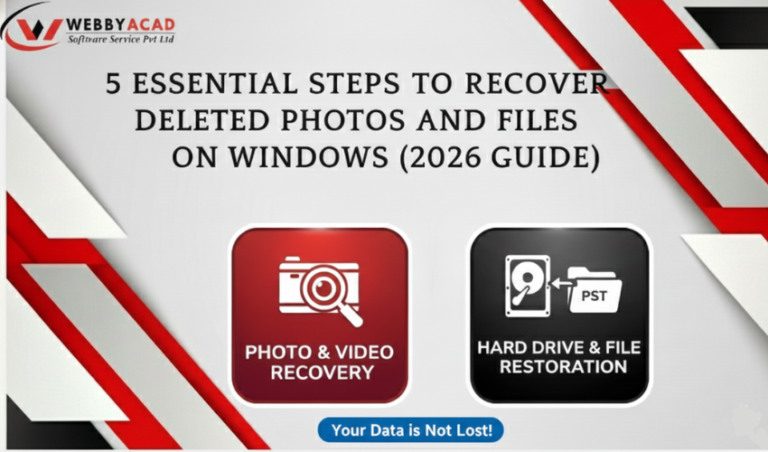 5 Essential Steps to Recover Deleted Photos and Files on Windows (2026 Guide)