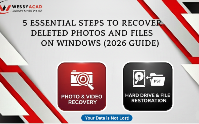 5 Essential Steps to Recover Deleted Photos and Files on Windows (2026 Guide)